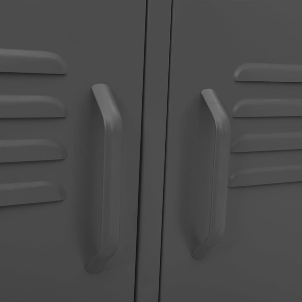 vidaXL Szafka pod telewizor, antracytowa, 105x35x50 cm, stalowa