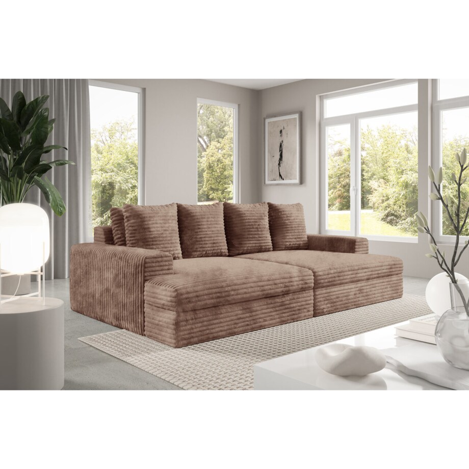 Sofa CALDO TILIA o wysokim komforcie Kolor: TILIA 17