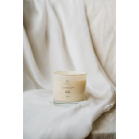 Naturalna świeca sojowa PURE z olejkami eterycznymi