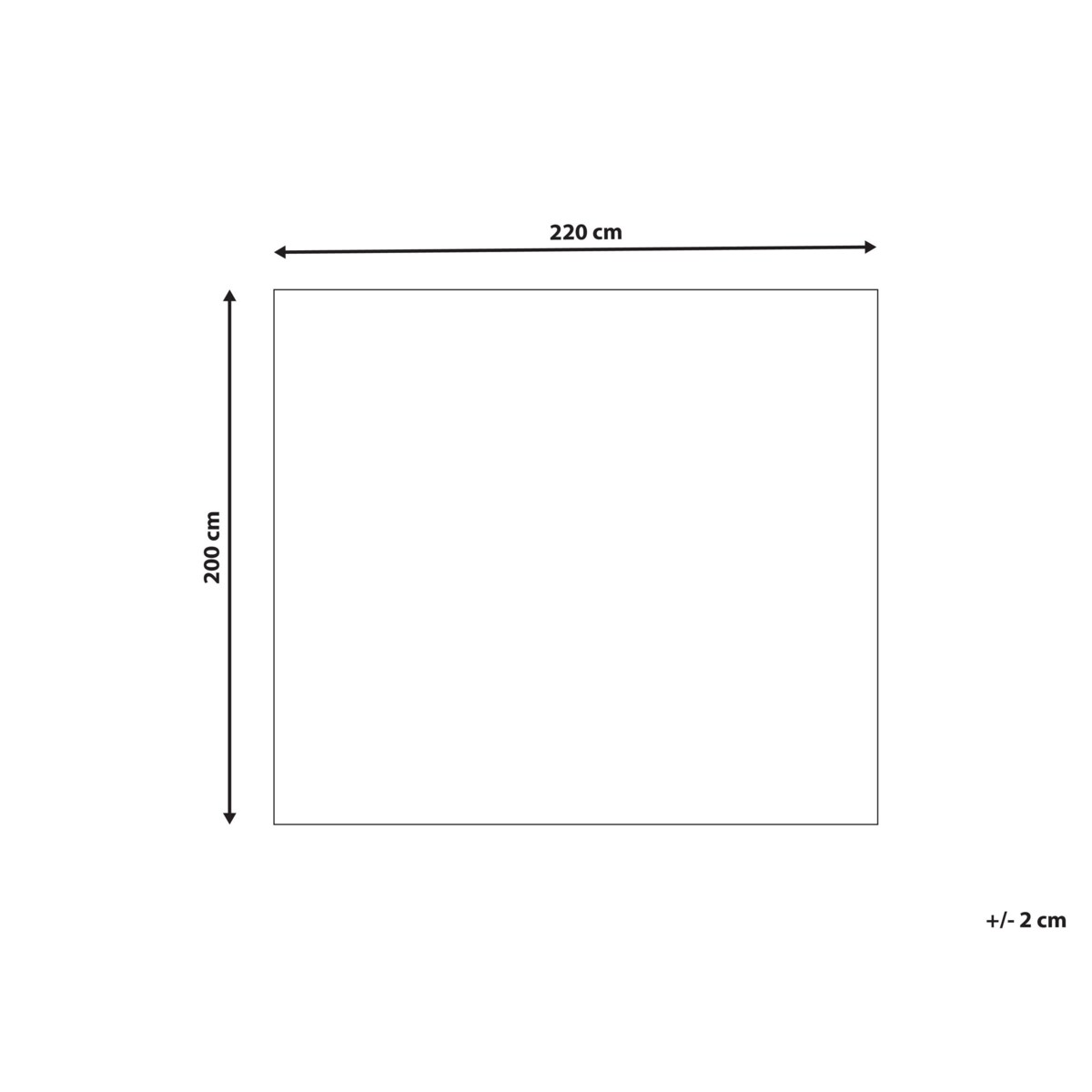 Koc 200 x 220 cm pomarańczowy BAYBURT