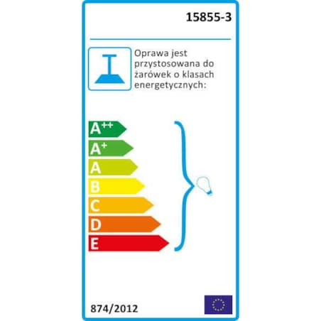 LAMPA wisząca VARUS 15855-3 Globo szklana OPRAWA zwis kaskada kule balls złote przezroczyste
