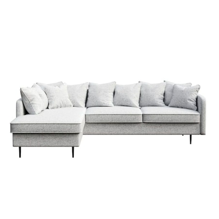 Esme Sofa narożna - jasnoszara