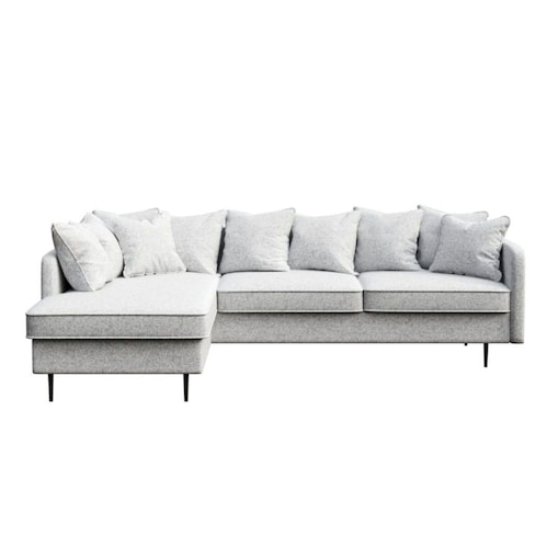 Esme Sofa narożna - jasnoszara