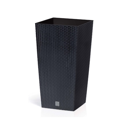 Doniczka Donica Ogrodowa Rattan Wysoka Wkład 45Cm