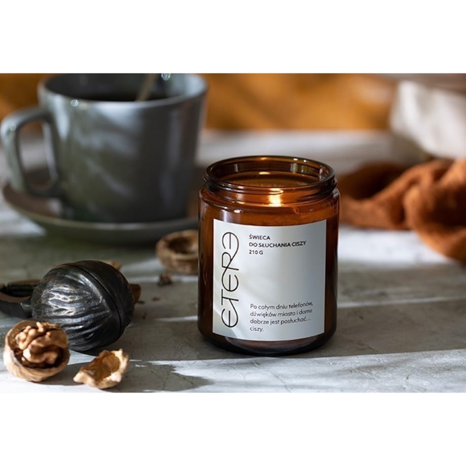 Świeca do słuchania ciszy