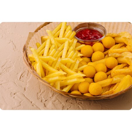 Papier do pieczenia wkładki do frytkownicy air fryer 20 szt. 16cm Berdsen