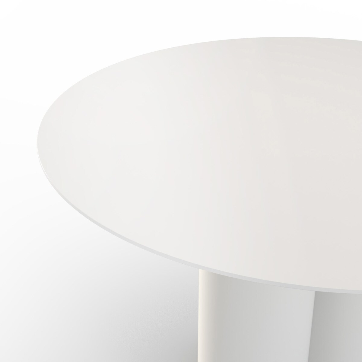 Stół do jadalni szarobeżowy Adagy 120 cm