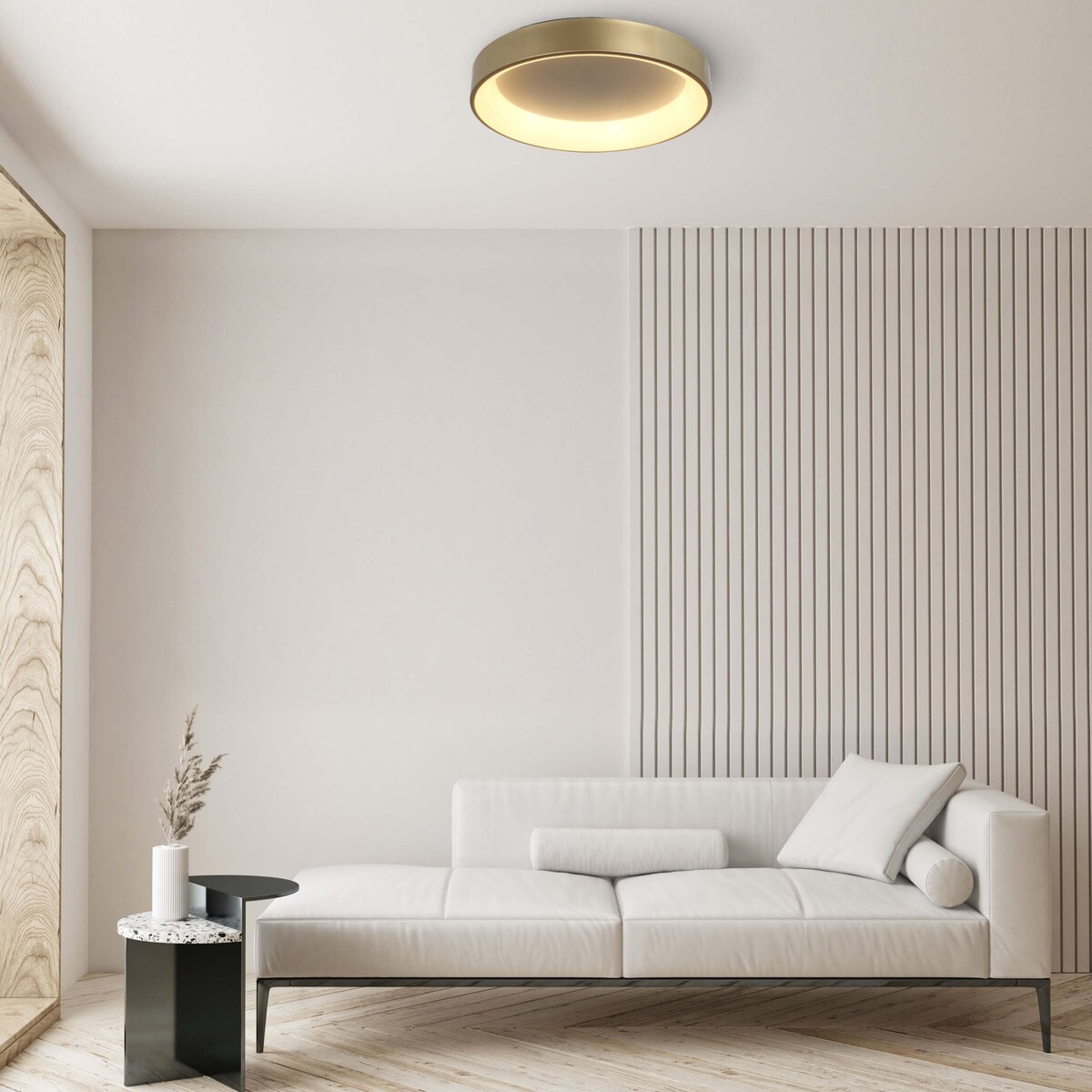 Plafon Light Prestige Georgia złoty LED CCT 3000K/4000K/6000K (regulowana) 1 szt.