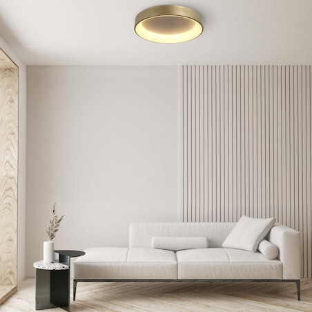 Plafon Light Prestige Georgia złoty LED CCT 3000K/4000K/6000K (regulowana) 1 szt.