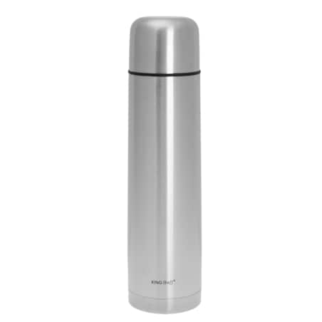Termos stalowy z pokrowcem 1.0L na kawę herbatę napoje KINGHOFF