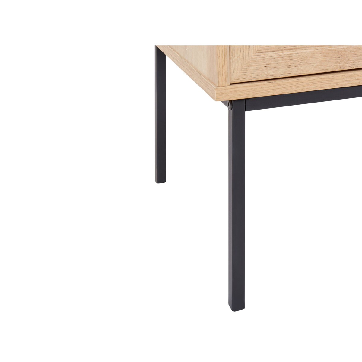 Komoda 6 szuflad fronty rattanowe jasne drewno PASCO