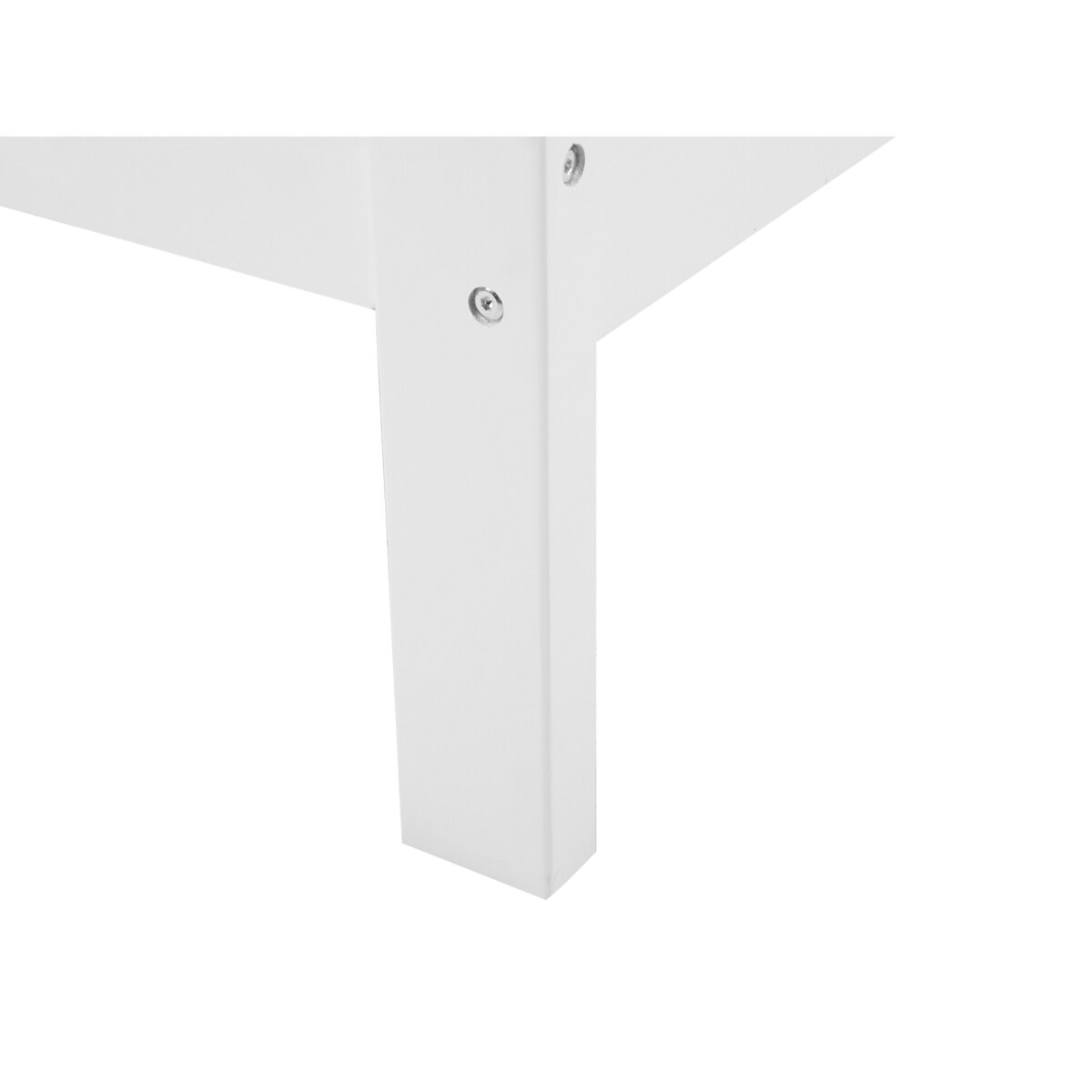 Łóżko drewniane 140 x 200 cm białe TANNAY