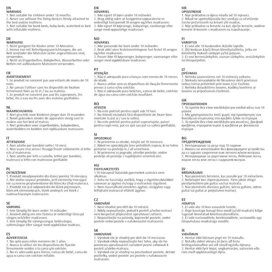 vidaXL Barierka do łóżeczka dziecięcego, taupe, 90x25 cm, tkanina