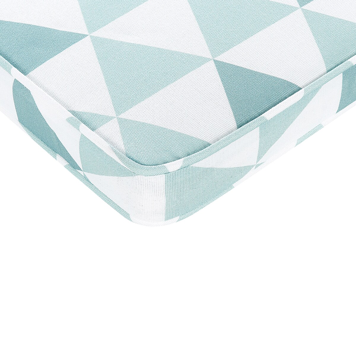 Zestaw 2 poduszek na krzesło ogrodowe TERNI 37 x 34 cm Błękitny
