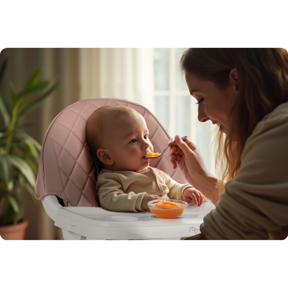 Krzesełko do karmienia dla dzieci fotelik 3w1 tacka Nukido