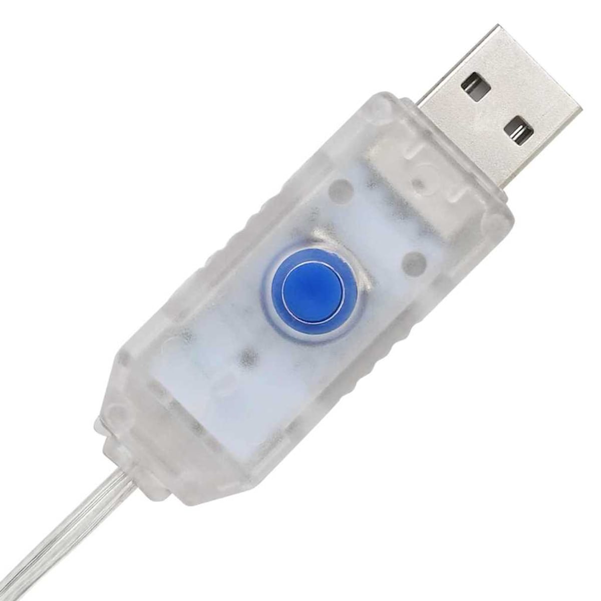 vidaXL 3D Gwiazda z 50 diodami LED Ciepła biel 55 x 52.5 x 9 cm PET