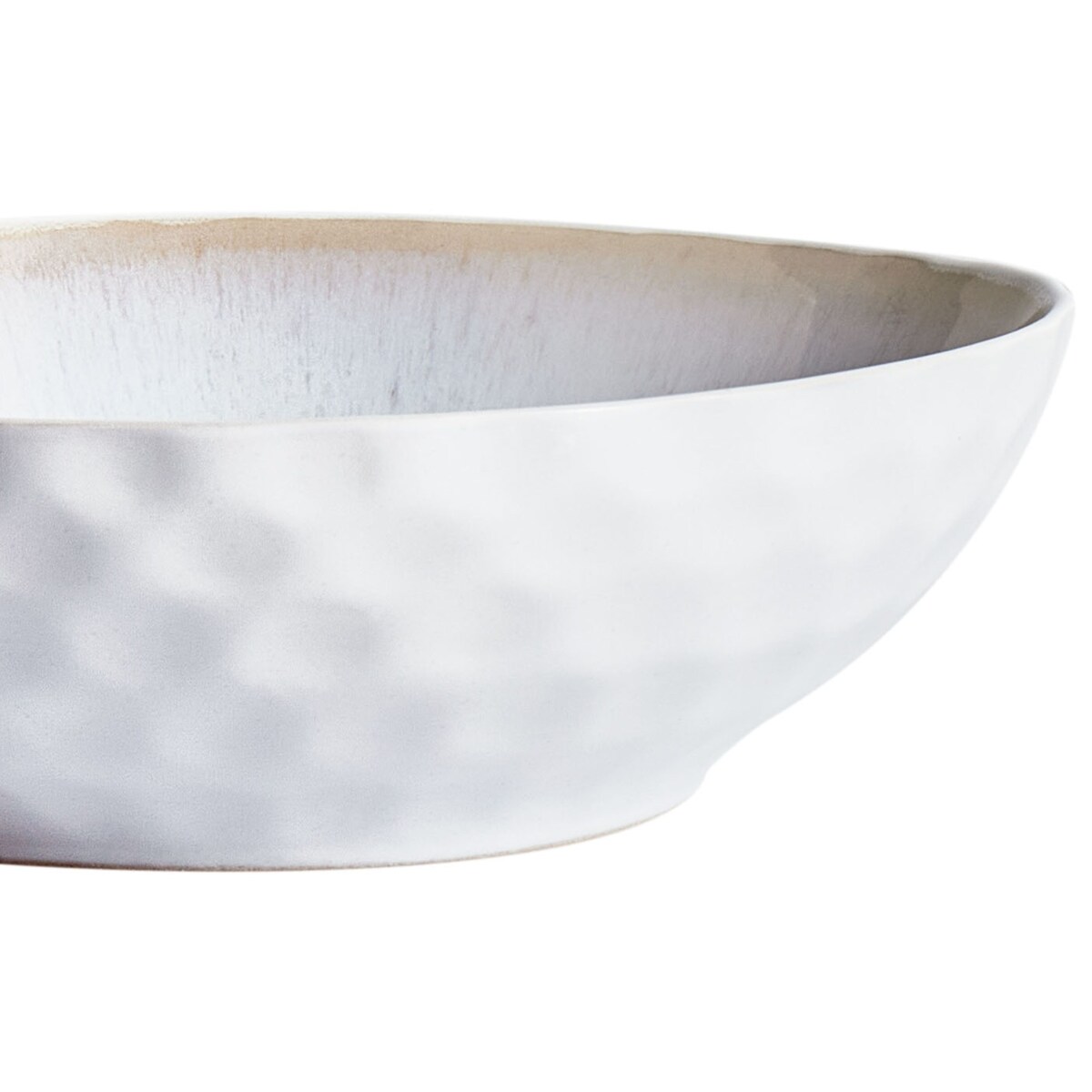 Zestaw 8 głębokich talerzy SESAME Kamionka Jasnoszary