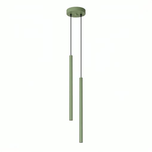 Lampa wisząca PASTELO 2 szałwiowa