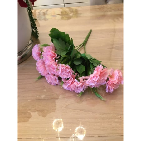 SZTUCZNE RÓŻOWE Goździki bukiet DEKORACJA STROIK WAZONU DONICZKI wiosna