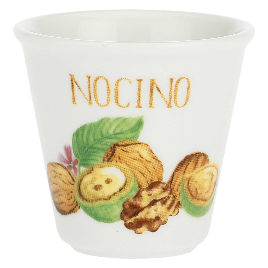 Zestaw 6 kieliszków na likier Nocino Liquorelli - Biały, 75 ml