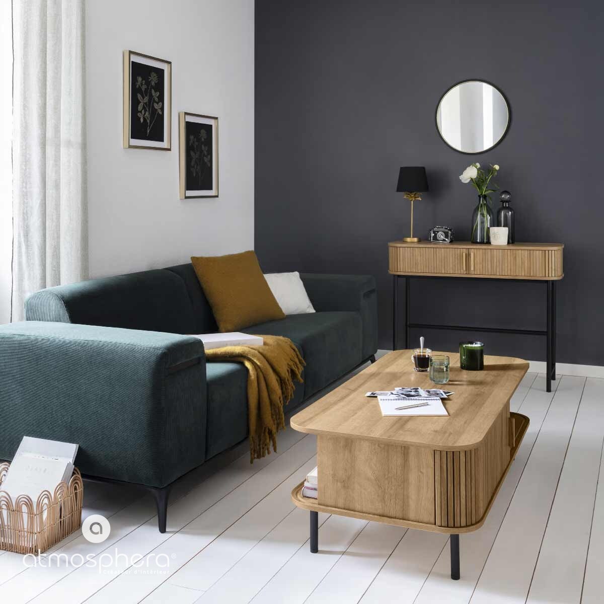 Firanka klasyczna woal FLOUN, 140 x 240 cm