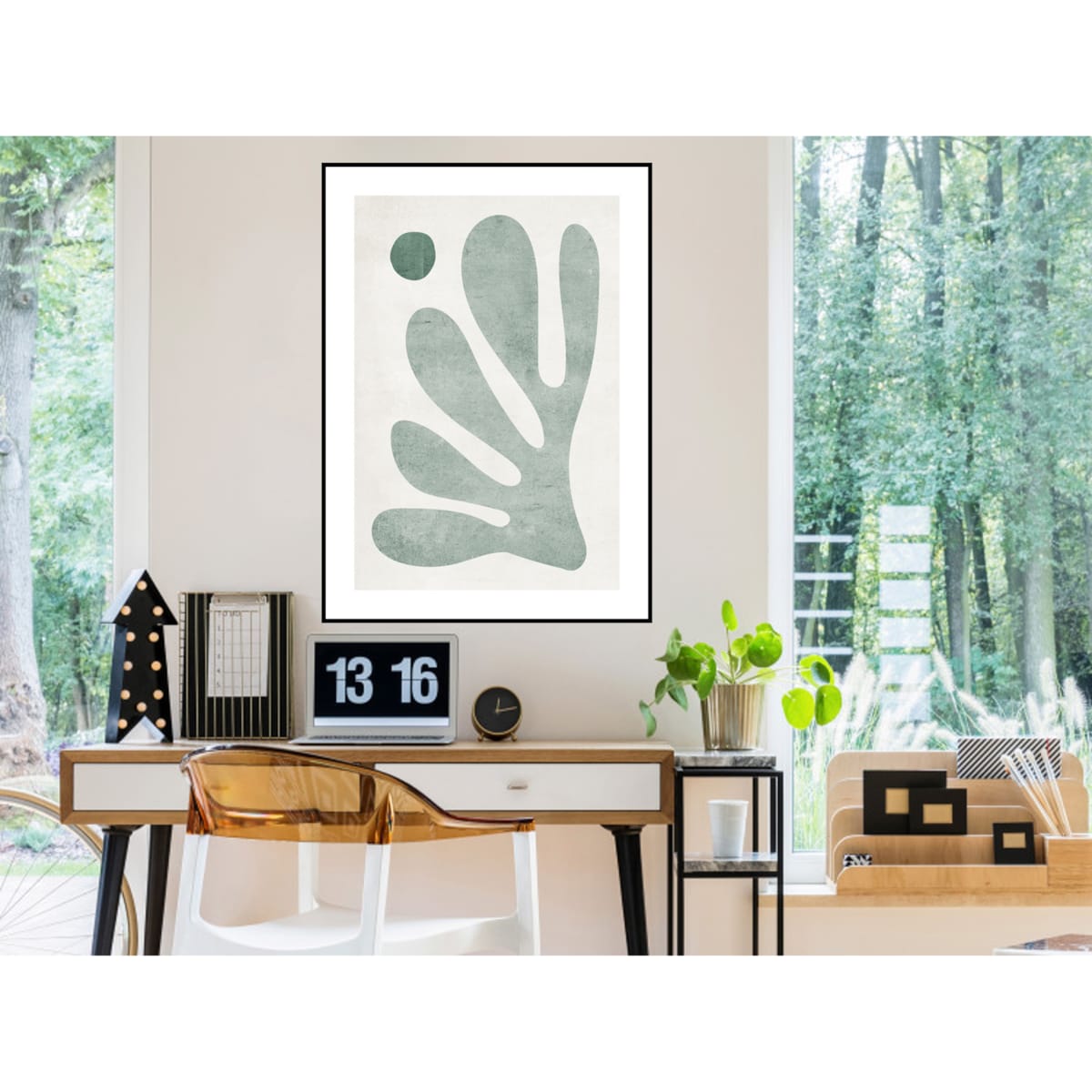 Poster Story, Plakat, Obraz - Organiczny Kształt No2, wymiary 60 x 84 cm