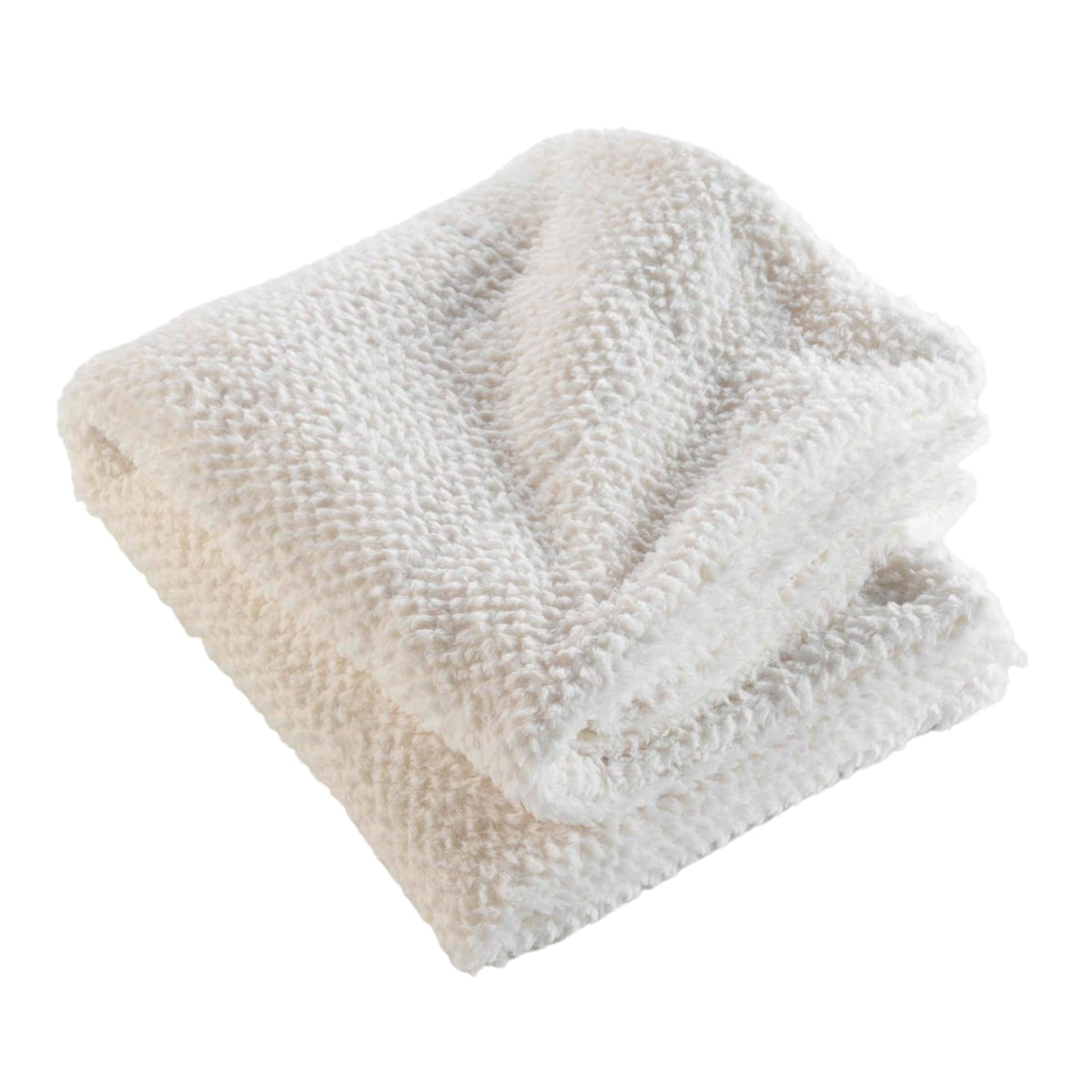 Narzuta ze sztucznego futerka ICEBERG, 125 x 150 cm