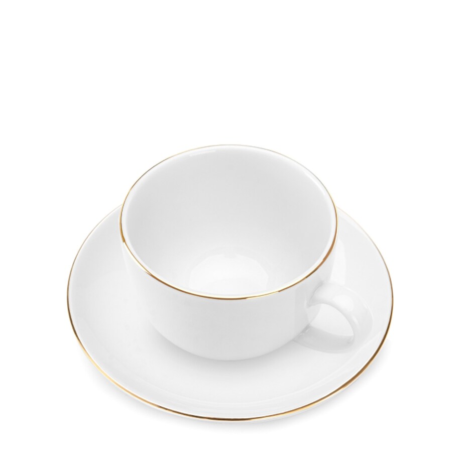 Konsimo MUSCARI Filiżanka do kawy ze spodkiem 12 szt.