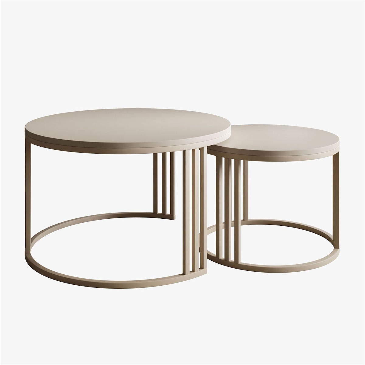 Stolik kawowy LORI 2w1 KASZMIR MAT, blat kaszmir mat