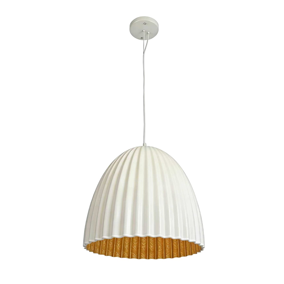 Lampa sufitowa wisząca Light Prestige Elva biały 1 x E27 1 szt.