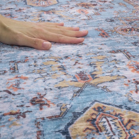 Dywan Klasyczny Sereno 80x200 cm Velvet Niebieski