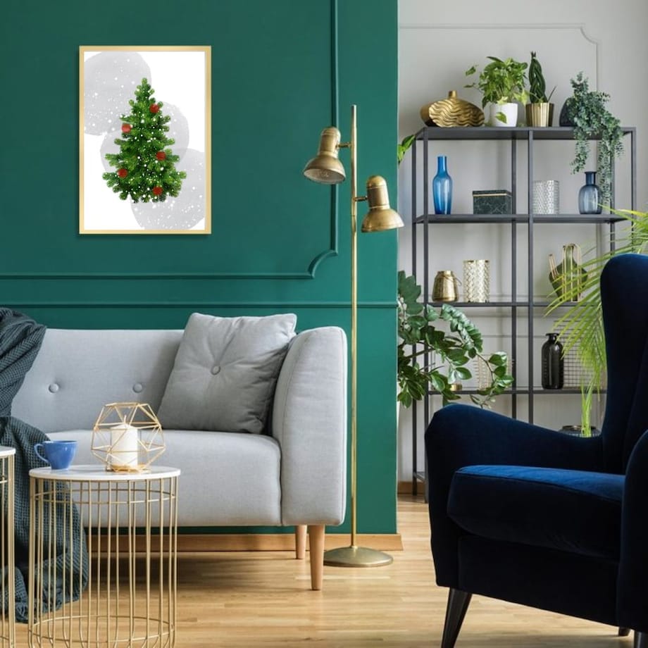 Poster Story, Plakat, Obraz - Choinka, wymiary 70 x 100 cm