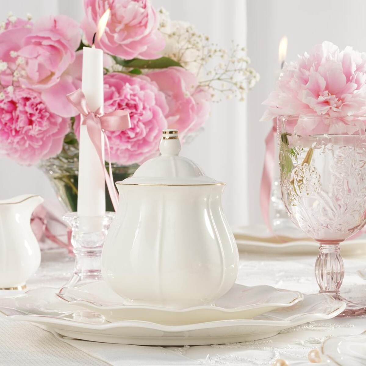 VILLA ITALIA Cukiernica porcelanowa 13,5 cm SANDRINE