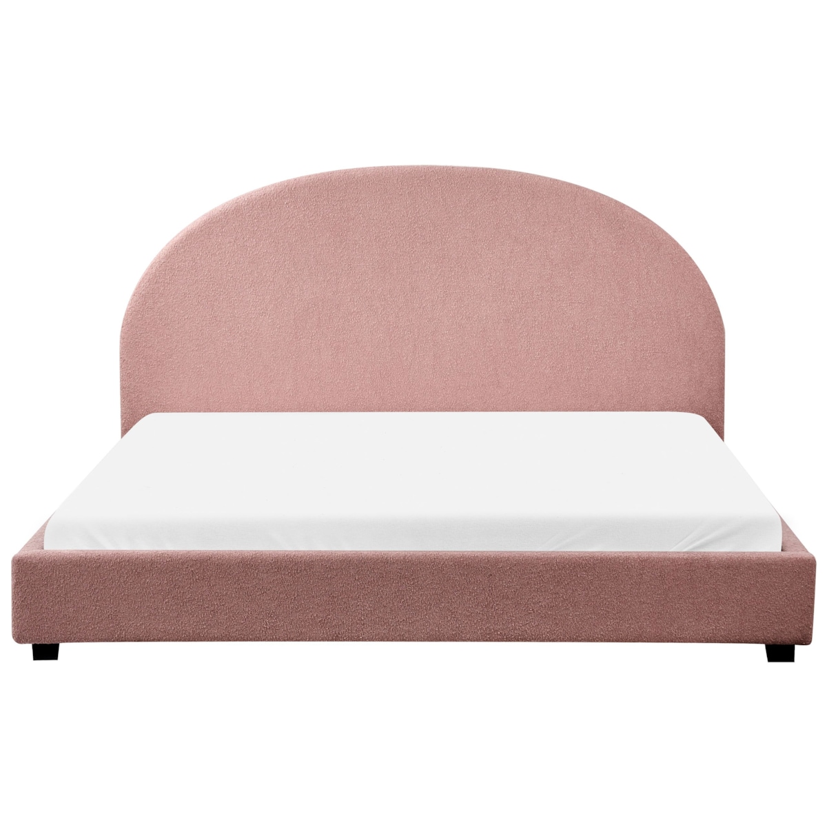 Łóżko VAUCLUSE 180 x 200 cm Pastelowy róż