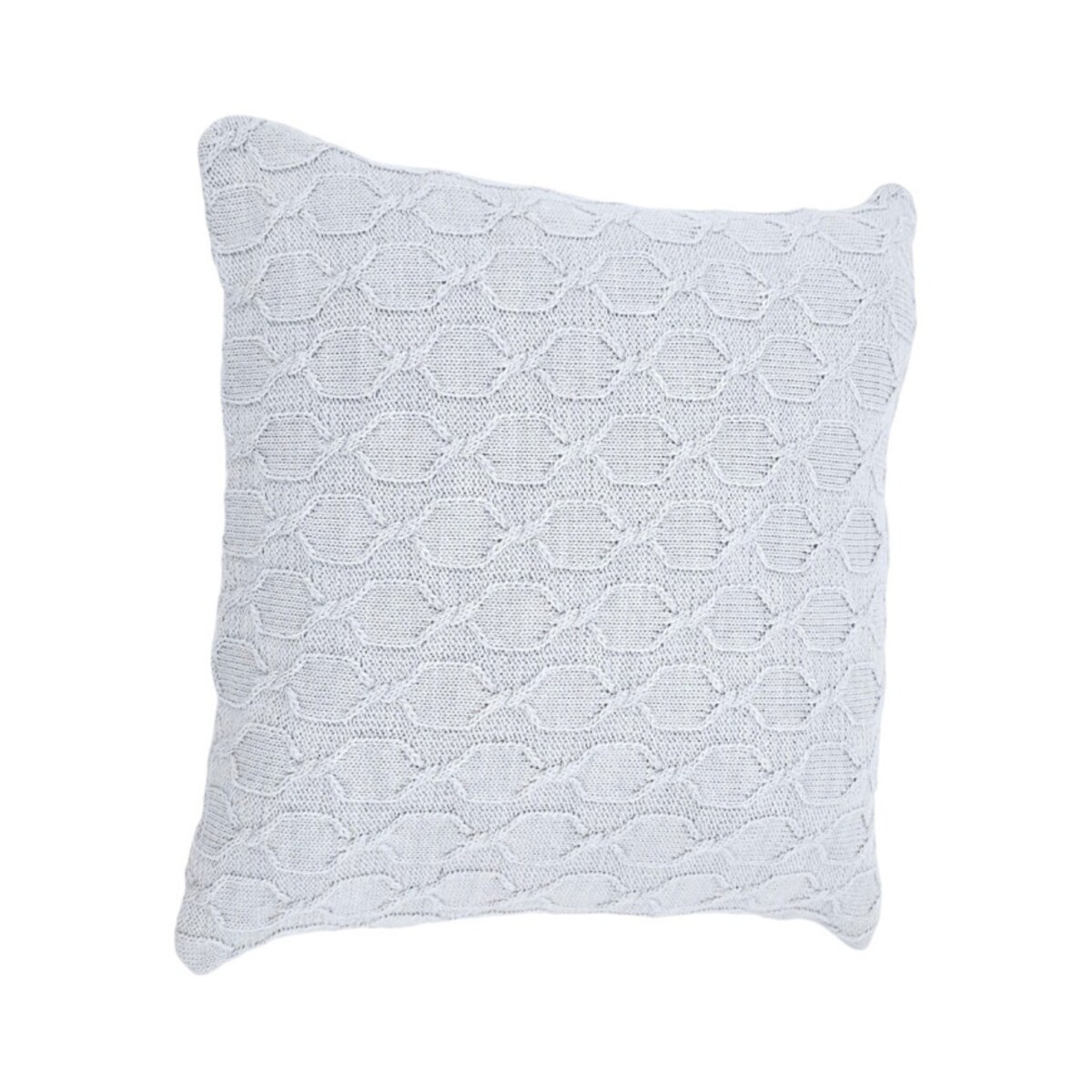 Poszewka na poduszkę z wełną z Alpaki 45x45 cm MODENA SZARA