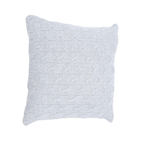 Poszewka na poduszkę z wełną z Alpaki 45x45 cm MODENA SZARA