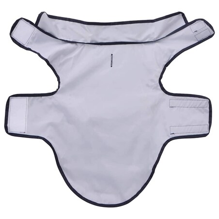 vidaXL Płaszcz przeciwdeszczowy dla psa z odblaskowymi paskami