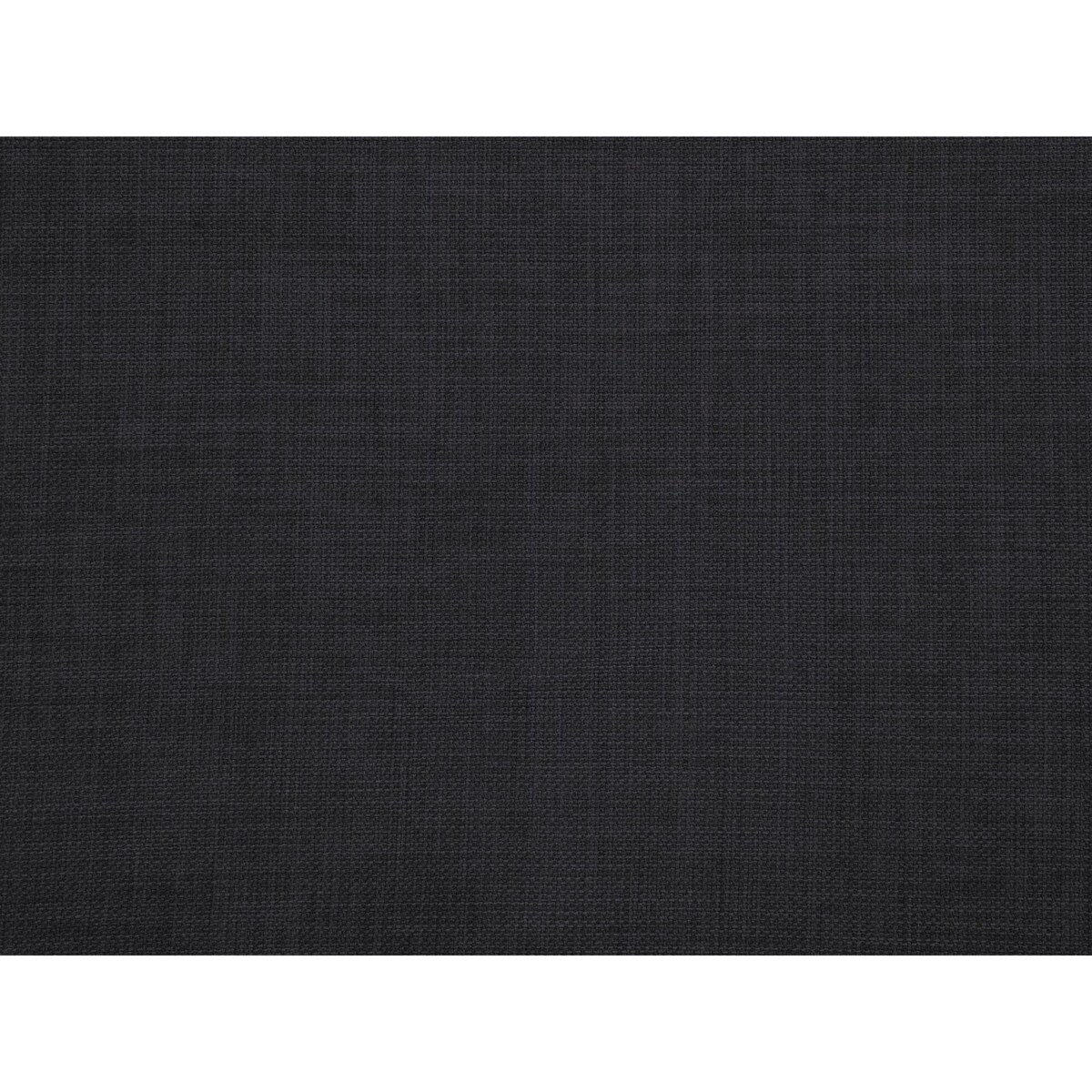 Łóżko tapicerowane LED 160 x 200 cm czarne FITOU