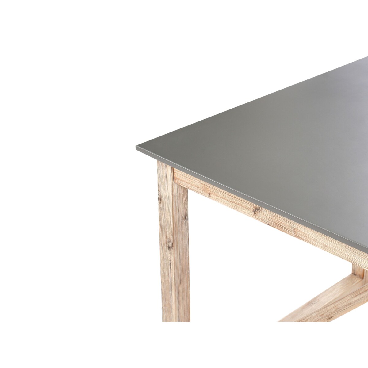 Stół ogrodowy NOTTERI 90 cm 180 cm Beton Szary