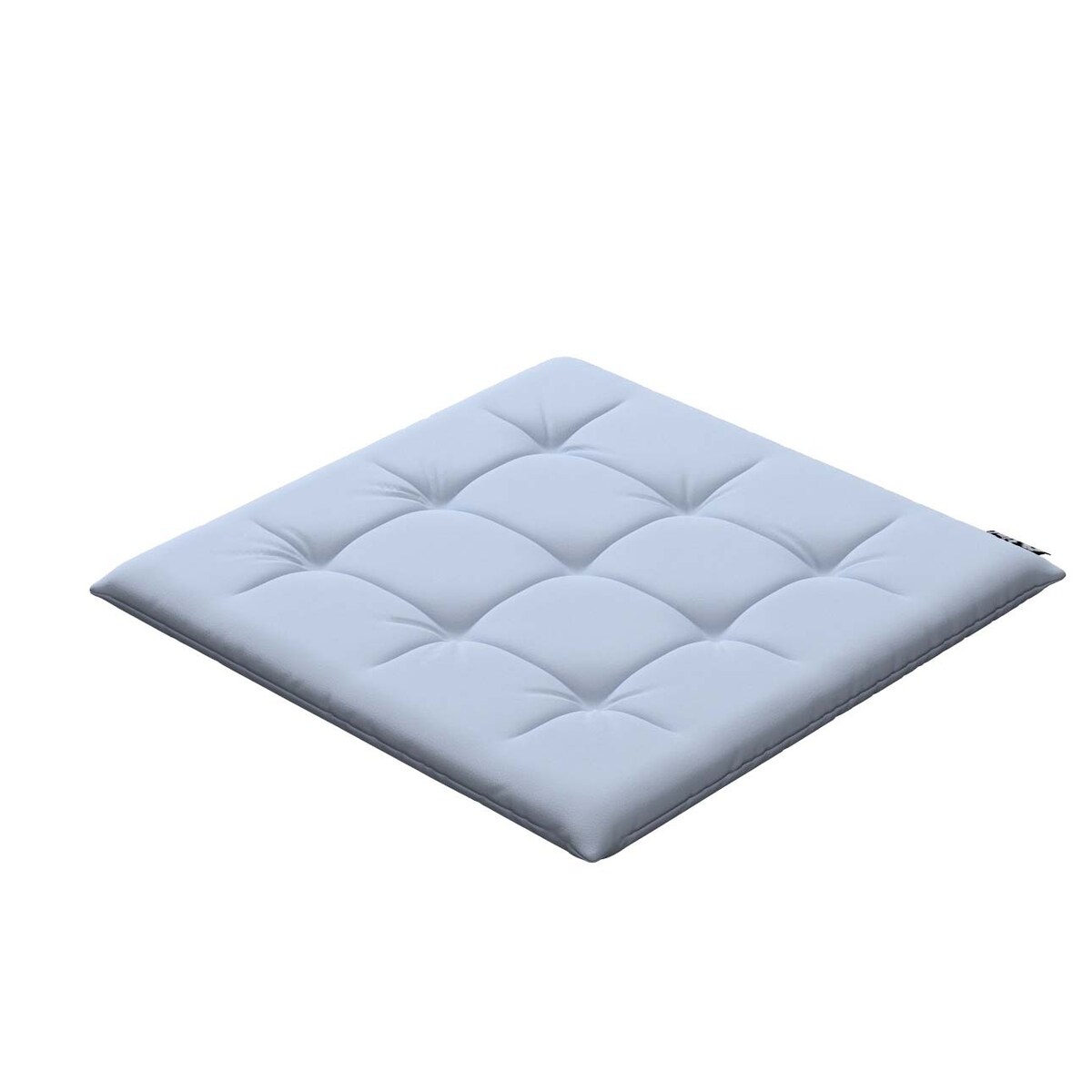 Siedzisko Eddie, pastelowy niebieski, 40 x 40 x 3,5 cm, Happiness