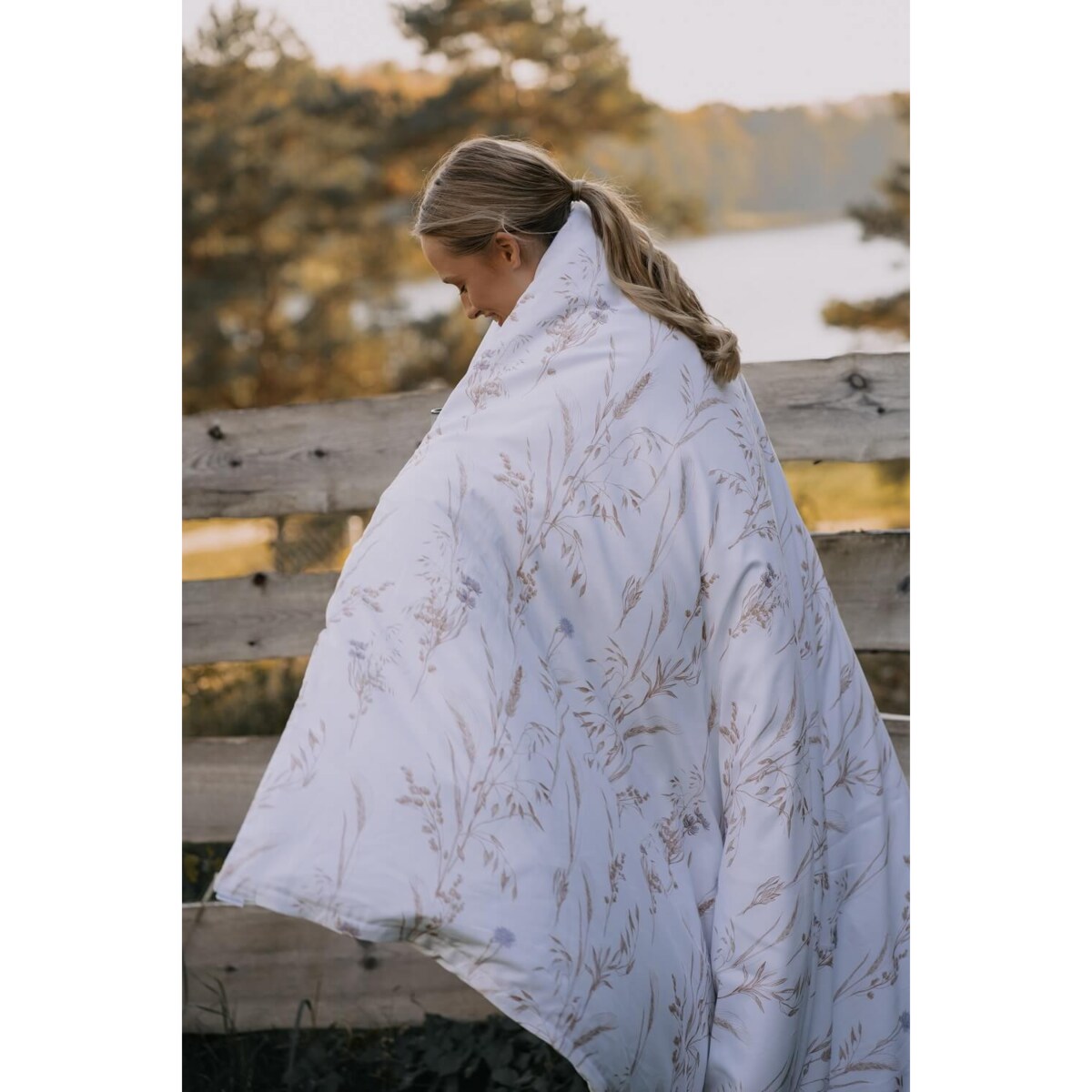 Pościel Kłosy 220/200 + 2 x 50/60 cm