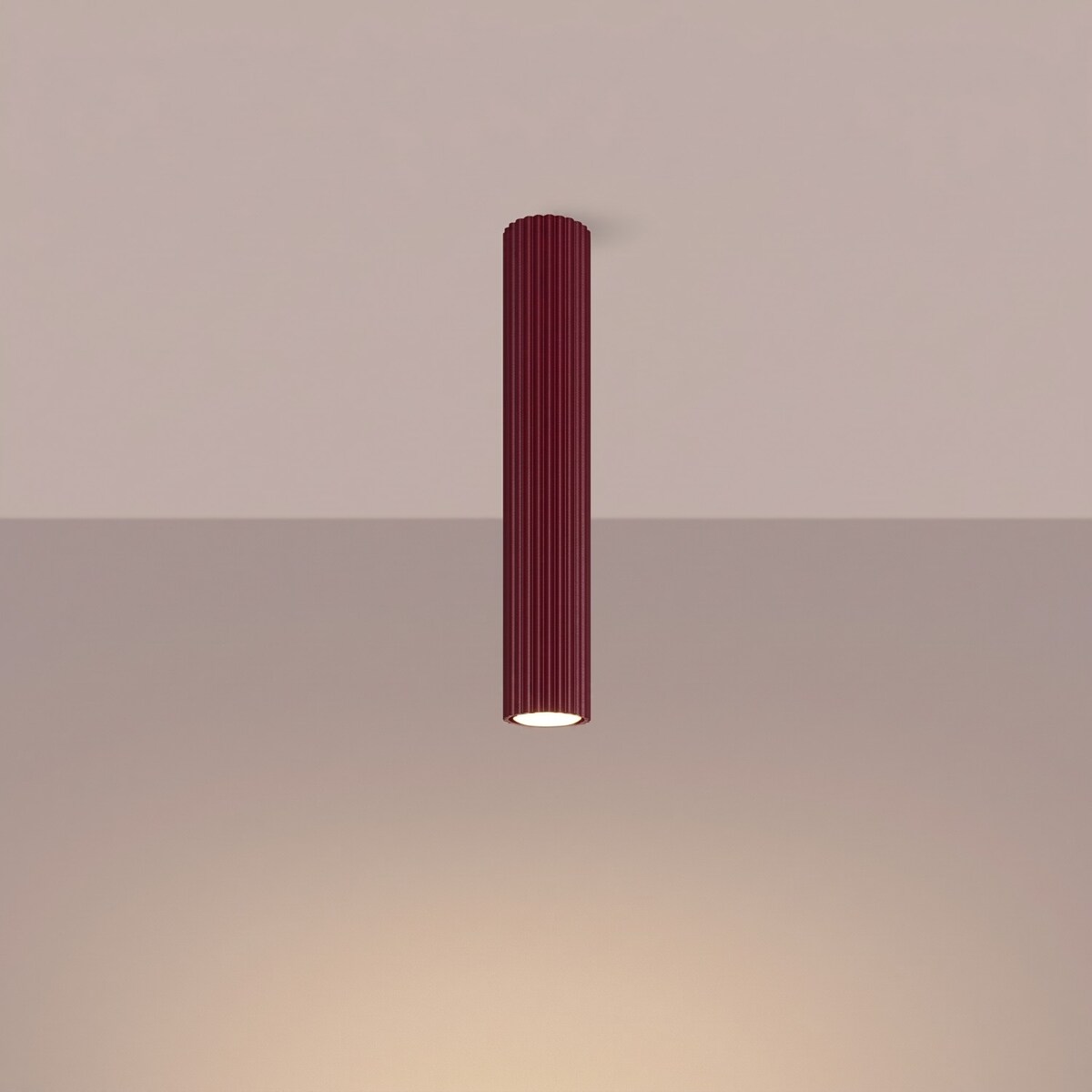 Plafon KARBON 60 burgund