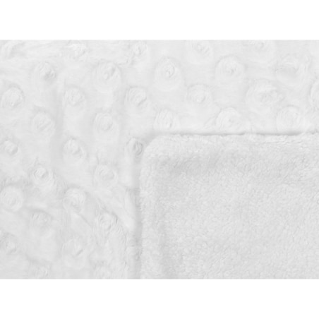 Narzuta na łóżko 150 x 200 cm biała KANDILLI