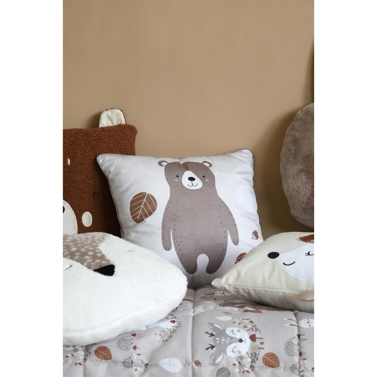 Poduszka dziecięca GABIN, dwustronna, 40 x 40 cm