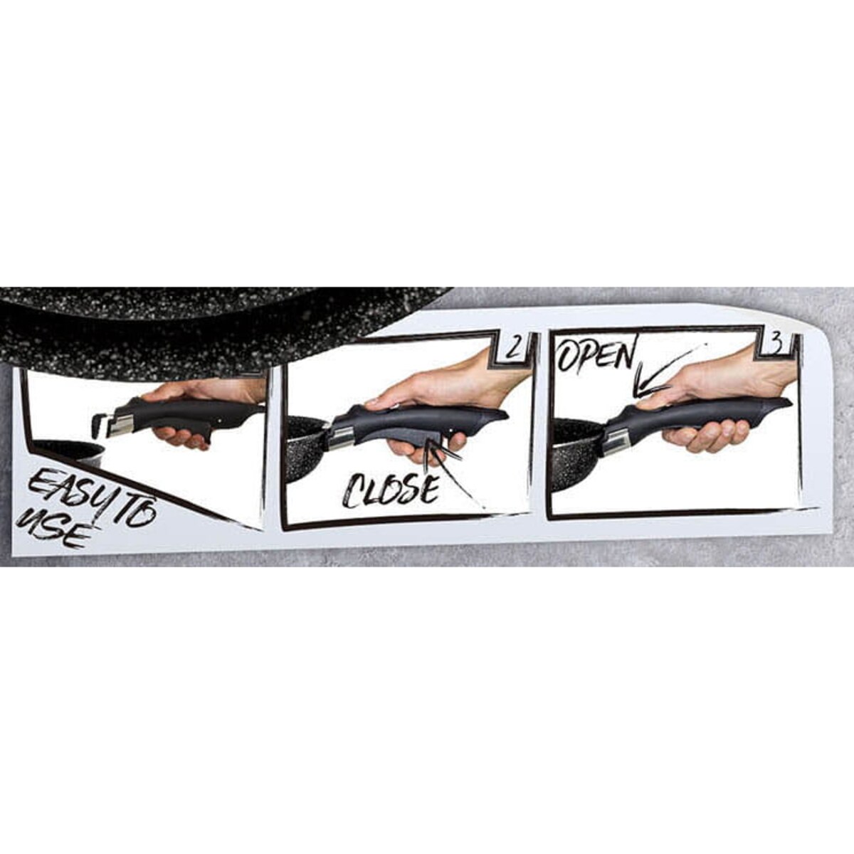 Zestaw 9 elementów garnki, patelnie, akcesoria Berlinger Haus BH-6145