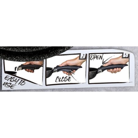 Zestaw 9 elementów garnki, patelnie, akcesoria Berlinger Haus BH-6145