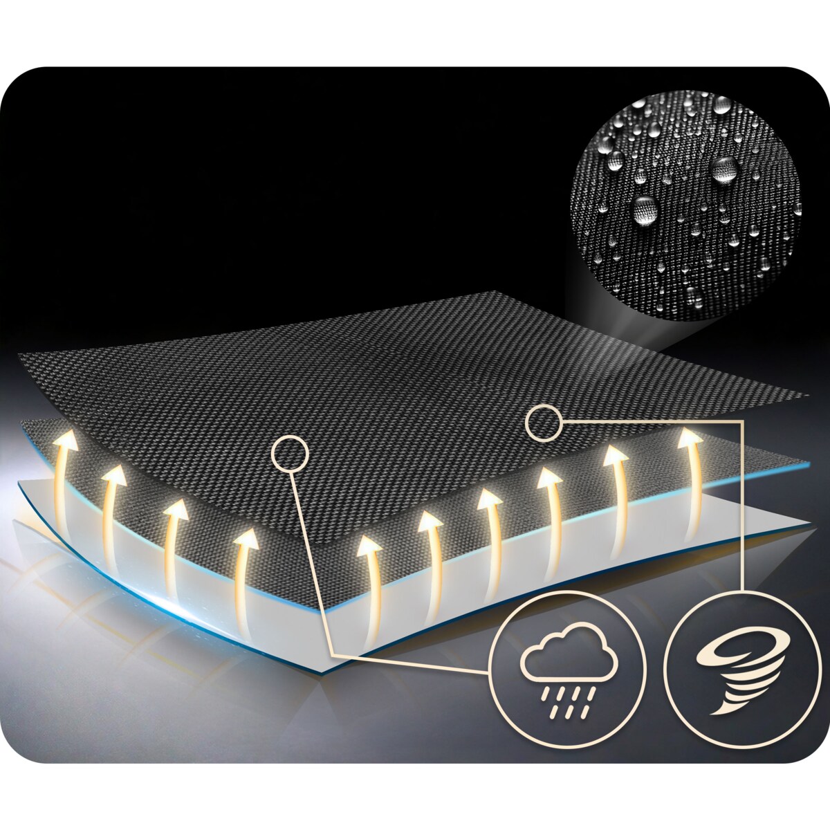 Huśtawka ogrodowa Neo-Sport Swingo bocianie gniazdo fotel wiszący 100 cm czarna