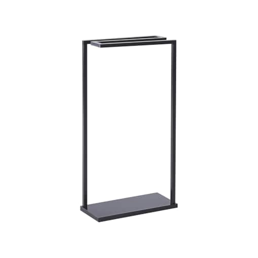 Stojak na ręczniki 42 x 83 cm czarny GARCITAS