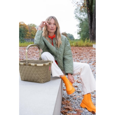 Koszyk CARRYBAG, rhombus olive