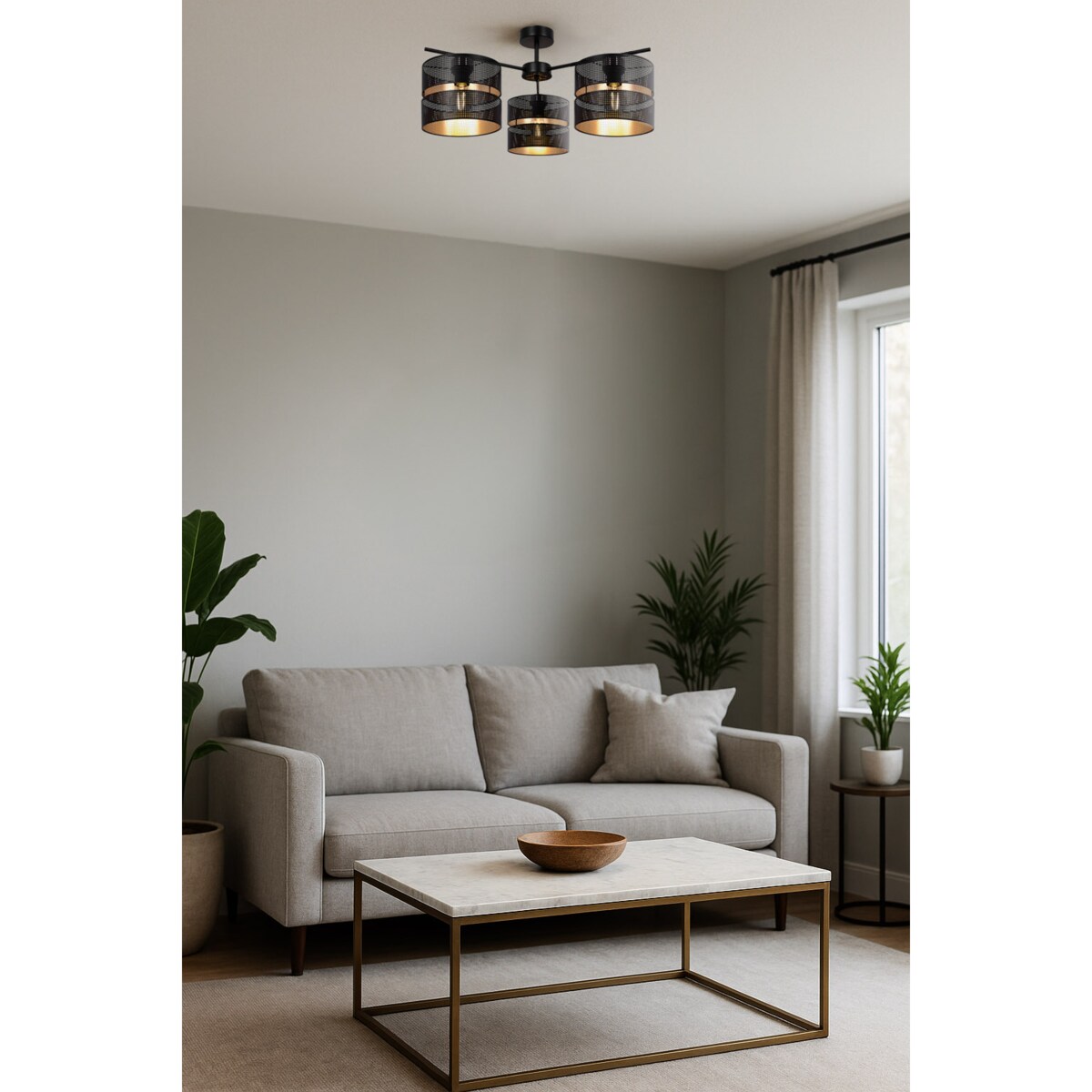 Lampa sufitowa K-5502 z serii MALAVI